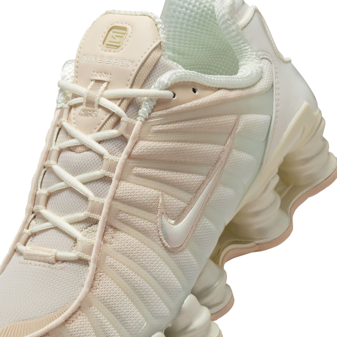 WOMENS NIKE SHOX TL IH5075-219 "PEARL WHITE" - PEAL WHITE/PARTICLE PINK