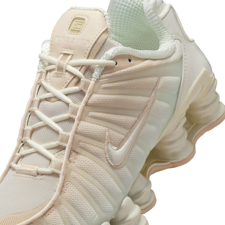WOMENS NIKE SHOX TL IH5075-219 "PEARL WHITE" - PEAL WHITE/PARTICLE PINK