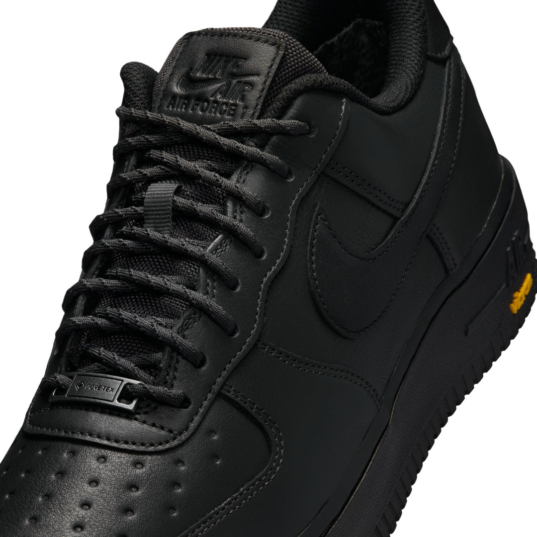 NIKE AIR FORCE 1 GORE TEX VIBRAM HV5953-001 "OFF NOIR BLACK - SPEED YELLOW" - OFF NOIR/BLACK  SPEED YELLOW