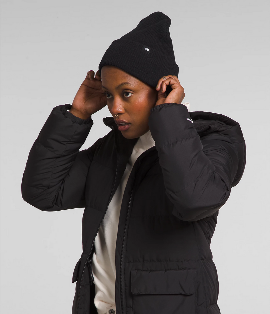 NORTH FACE urban patch beanie