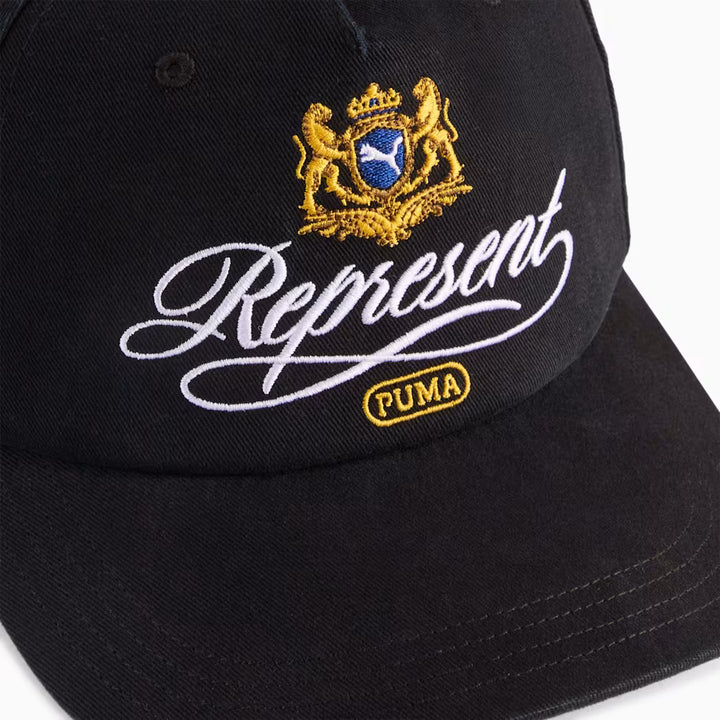 PUMA X REPRESENT BASEBALL CAP PUMA BLACK 026600-01