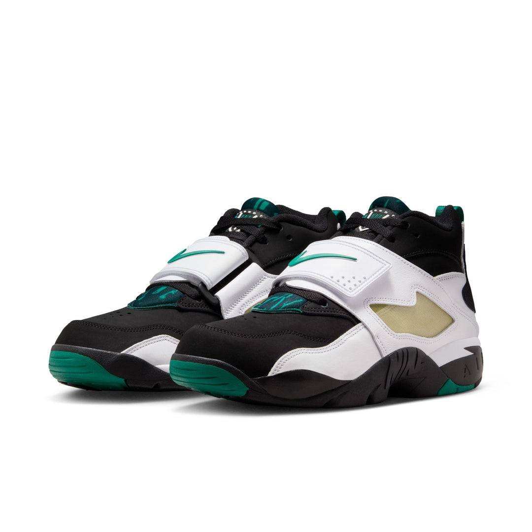 NIKE AIR DIAMOND TURF 93 IB2240-001 "EMERALD" - BLACK/MYSTIC GREEN/GOLDEN TUSSAHg