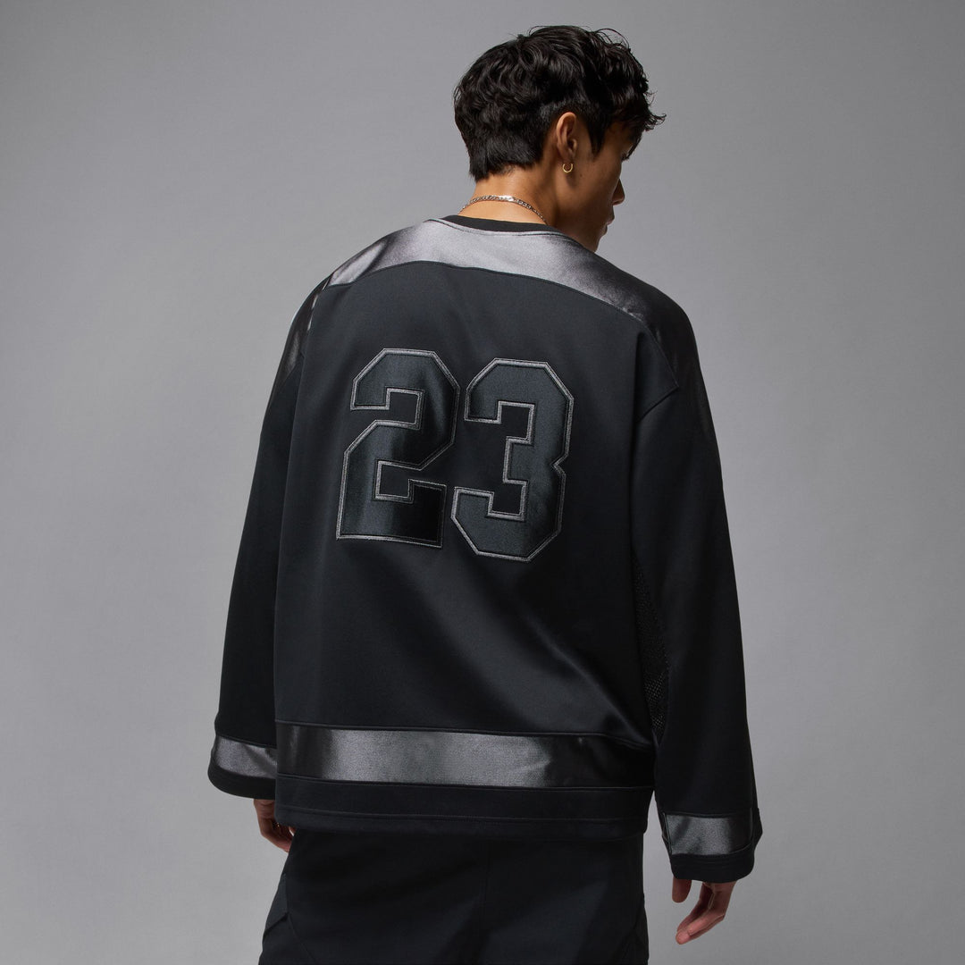 JORDAN BROOKYLN COLLEGIATE HOCKEY JERSEY HV0109-010 - BLACK