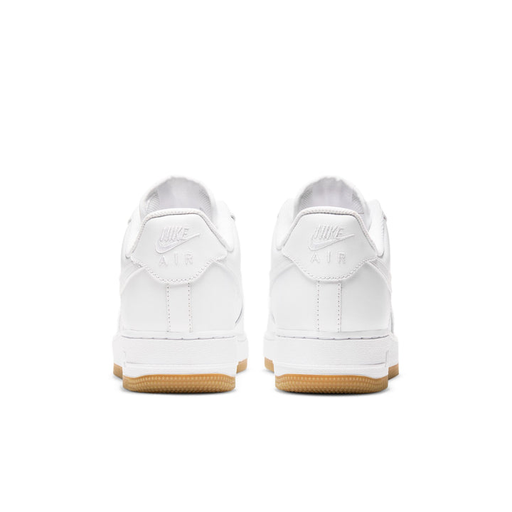 NIKE AIR FORCE 1 '07 DJ2739-100 "WHITE GUM" - WHITE/WHITE