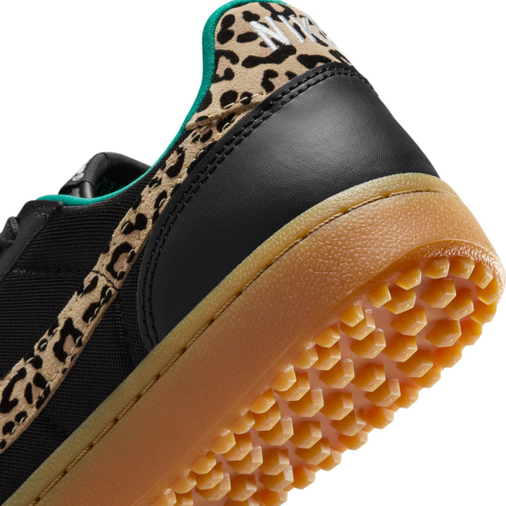 WOMENS NIKE FIELD GENERAL IF1742-001 "LEOPARD PRINT" - BLACK/GUM/LIGHT BROWN/NEPTUNE GREEN/SEASME