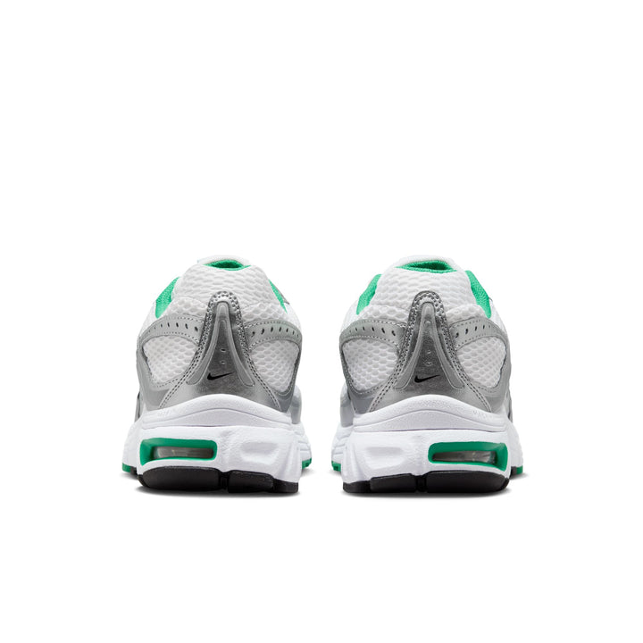 WOMENS NIKE AIR MAX MOTO 2K HQ2056-102 "WHITE STADUIM GREEN" - WHITE/STADIUM GREEN-METALLIC SILVER