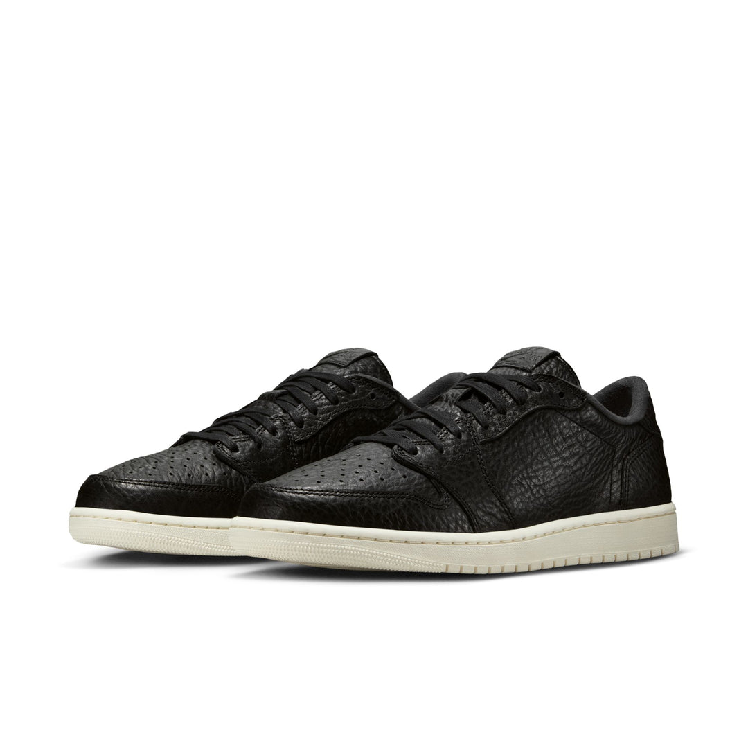 AIR JORDAN 1 RETRO LOW NS 848775-005 "BLACK" - BLACK/BLACK/SAIL