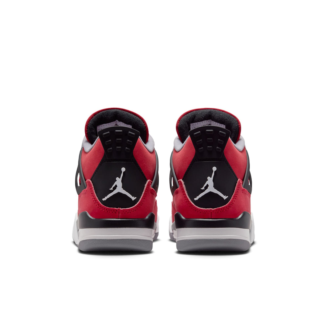 AIR JORDAN 4 RETRO (GS) FQ81213-600 "TORO" - FIRE RED/WHITE