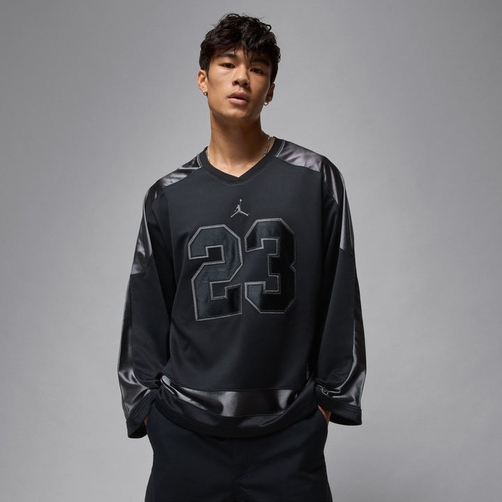 JORDAN BROOKYLN COLLEGIATE HOCKEY JERSEY HV0109-010 - BLACK