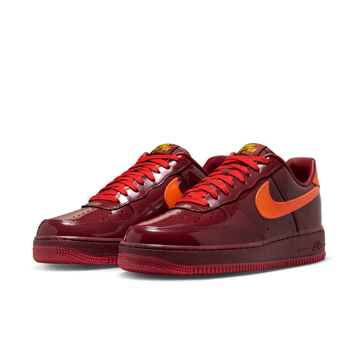 NIKE AIR FORCE 1 LOW QS IO4489-601 PATENT PACK “DARK TEAM RED”