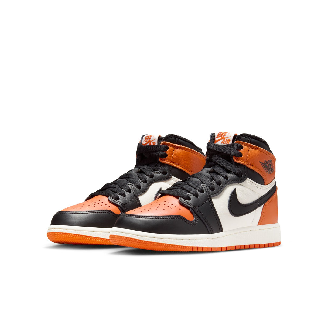 AIR JORDAN 1 RETRO HIGH OG GS FD1437-008 "SHATTERED BACKBOARD" - BLACK/SAIL/STARFISH