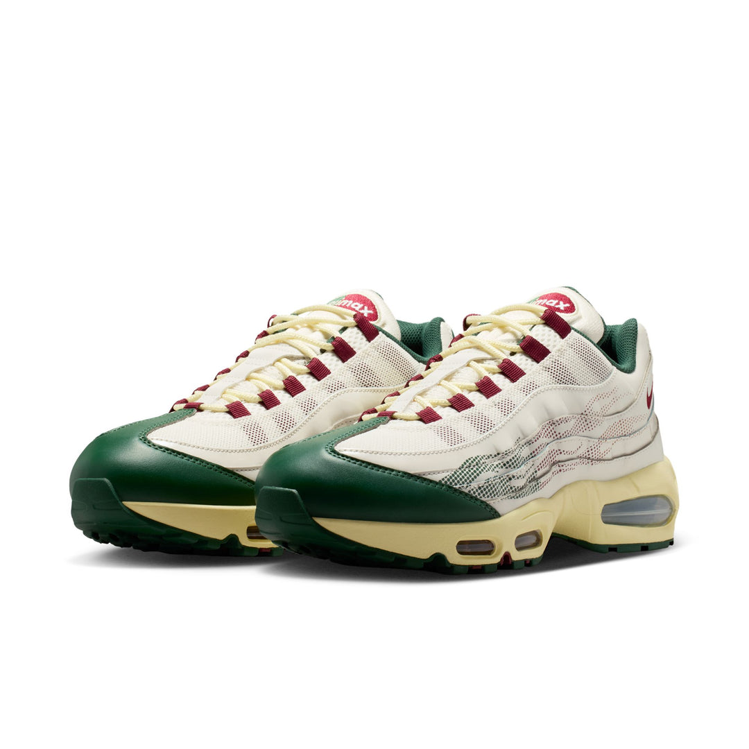 NIKE AIR MAX 95 BIG BUBBLE SE IR5900-030 "MEXICO" - PHANTOM/FIR/ALABASTER/TEAM RED