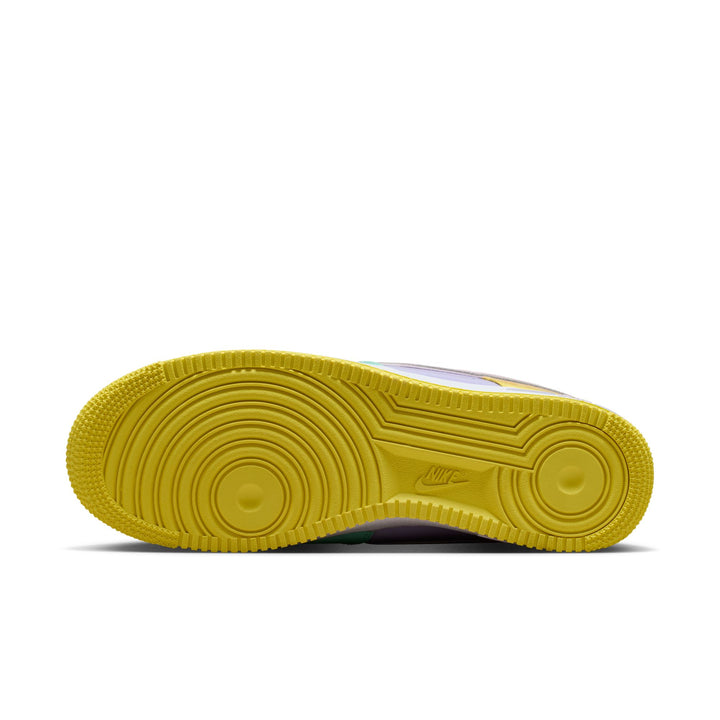 NIKE AIR FORCE 1 '07 IQ9706-701 "EASTER" - YELLOW PULSE/PINK FOAM/HYDRANGEAS/EMERALD RISE/WHITE