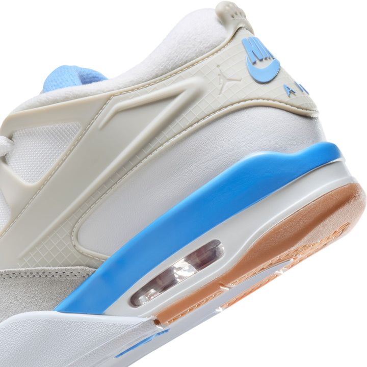 AIR JORDAN 4 RM FQ7939-104 "WHITE LEGEND BLUE" - WHITE/NUTREAL GREY