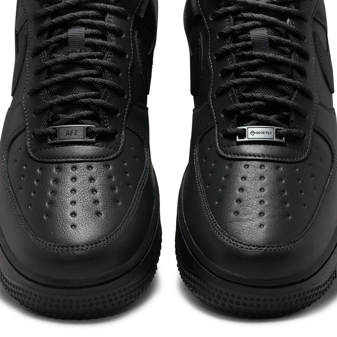 NIKE AIR FORCE 1 GORE TEX VIBRAM HV5953-001 "OFF NOIR BLACK - SPEED YELLOW" - OFF NOIR/BLACK  SPEED YELLOW