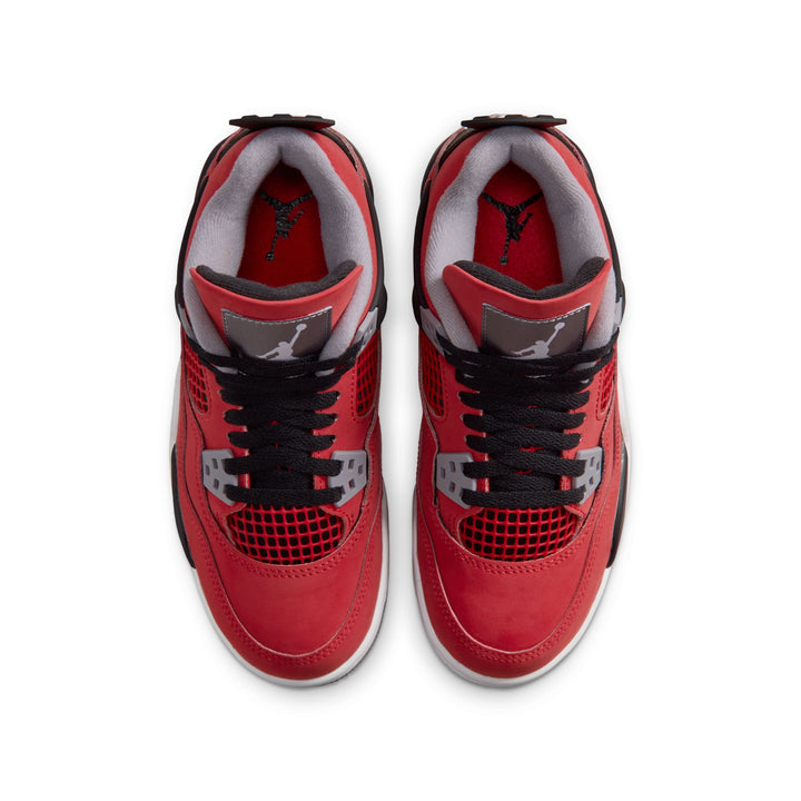 AIR JORDAN 4 RETRO (GS) FQ81213-600 "TORO" - FIRE RED/WHITE
