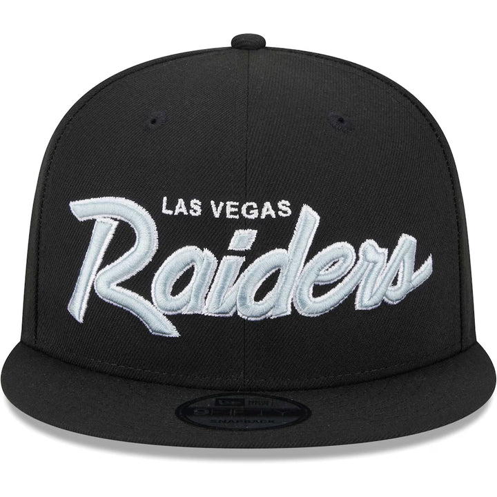 NEW ERA 950 LV RAIDERS SCRIPT SNAPBACK