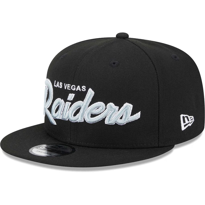 NEW ERA 950 LV RAIDERS SCRIPT SNAPBACK