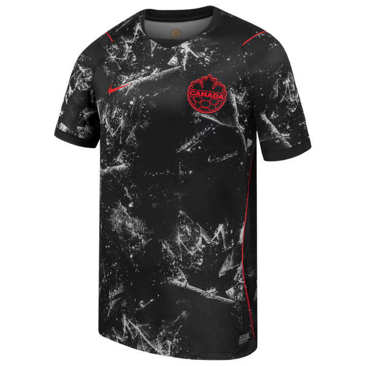 NIKE CANADA SOCCER STADIUM AWAY JERSEY BLACK - BLACK