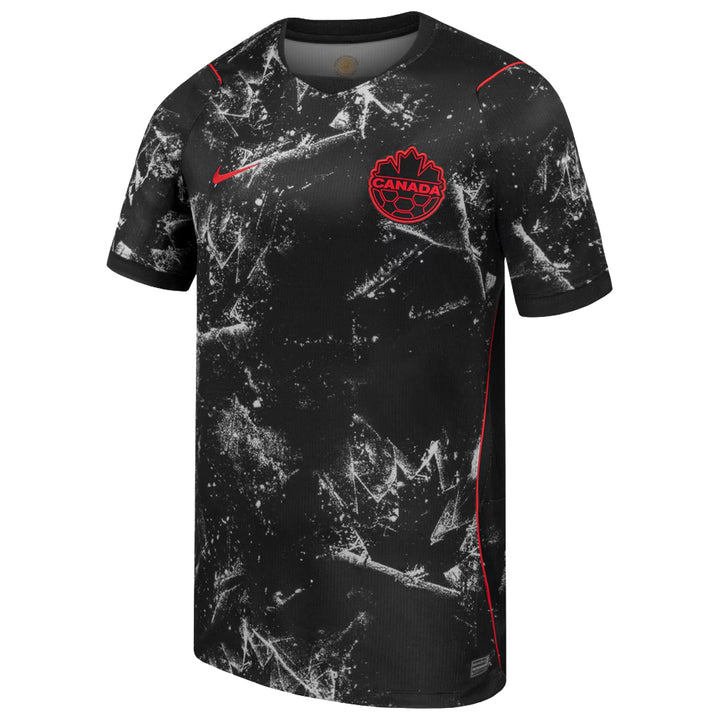 NIKE CANADA SOCCER STADIUM AWAY JERSEY BLACK - BLACK