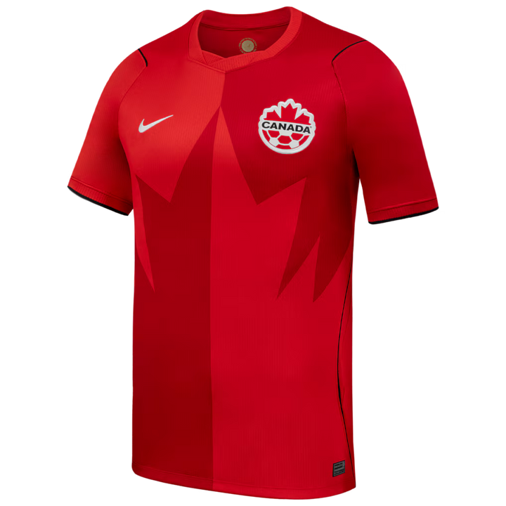 NIKE CANADA SOCCER STADIUM HOME JERSEY UNIVERSITY RED - UNIVERSITY RED